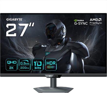 27" GIGABYTE G27Q20 - 2560x1440 (QHD) - 200Hz - SuperSpeed IPS