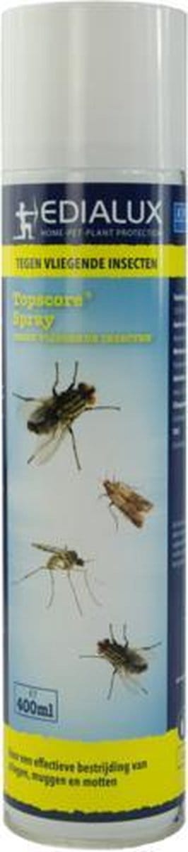Topscore spray 400 ml tegen vliegen - muggen - motten