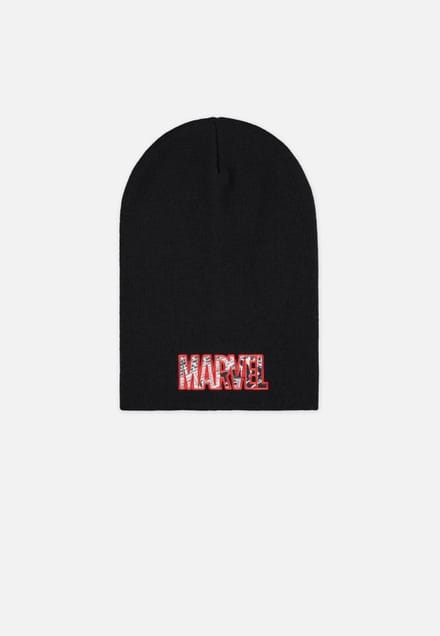 Marvel Marvel - Logo Beanie Muts - Zwart