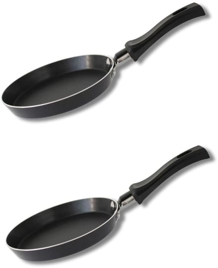 Set van 2 Mini pannen voor pannenkoeken met keramische coating 14 cm ELO Juwel de Luxe
