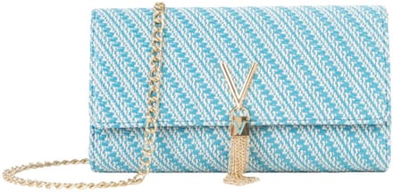 VALENTINO schoudertas Divina Summer Pochette Turch / Multi Lichtblauw