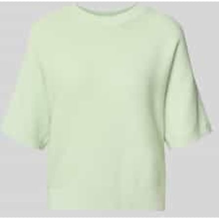Gebreide pullover van viscosemix met 1/2-mouwen model 'Thamira'