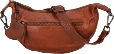 Bear Design Clara Crossbodytas Kleine Dames - Leer - Cognac