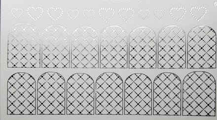 Korneliya Folie Decal 60 Zilver