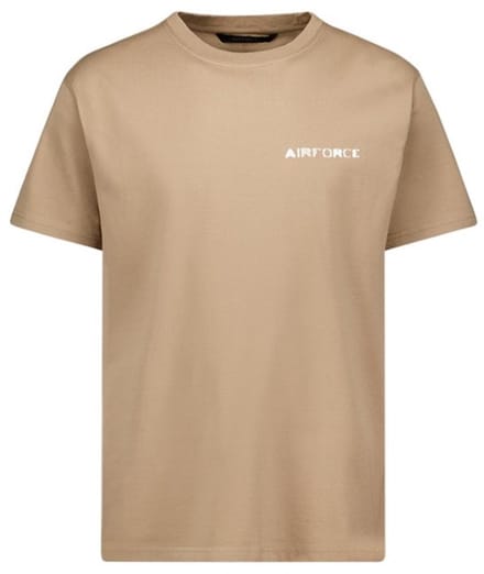 Doubble Led T-shirt Heren Amporah/White M