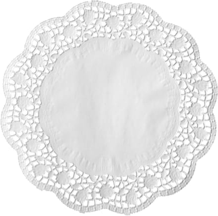 100 Taartranden rond Ø 32 cm wit