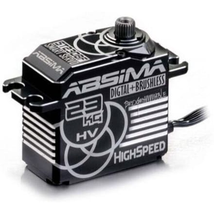 Absima Standaard servo ST23DBF Digitale servo Materiaal (aandrijving): Aluminium