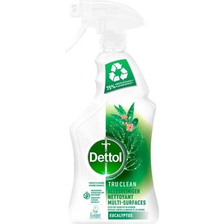 Dettol Allesreiniger Spray - Tru Clean - Eucalyptus - 500 ml