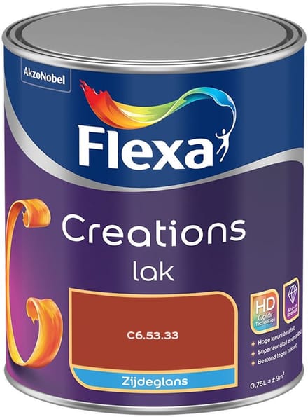 Flexa - Creations Lak Zijdeglans - C6.53.33 - Mengverf - 750 Ml