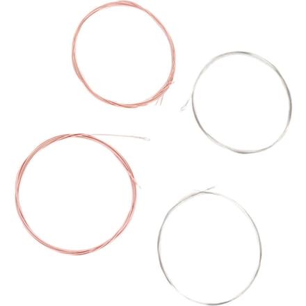 8-delige mandoline snarenset, assortiment, roestvrijstalen vervangende onderdelen, accessoires voor spelers white