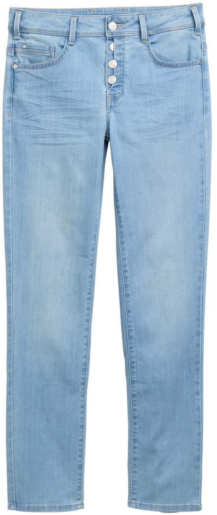 Tom Tailor - TTALEXA Rechte Jeans - Maat 29/32 - light stone wash denim