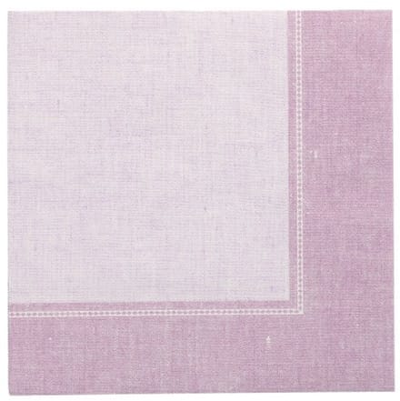 8x 20 Servetten ROYAL Collection 1/4 vouw 40 cm x 40 cm lila Linum