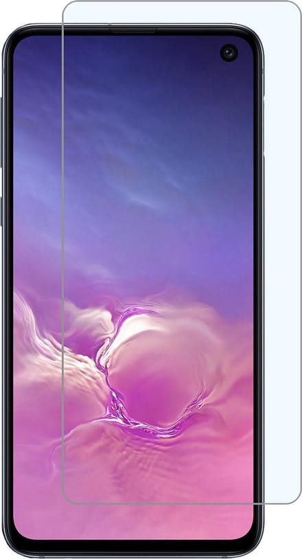 Screenprotector - Geschikt voor Samsung Galaxy S10e - Extra Sterk - Beschermglas - Gehard Glas - Tempered Glass - Screen Protector