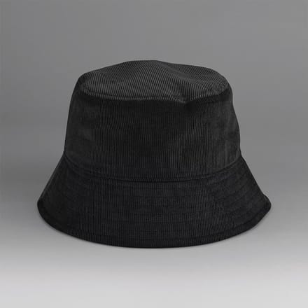 EarthAware® Organic Cord Bucket Hat - Black - S/M