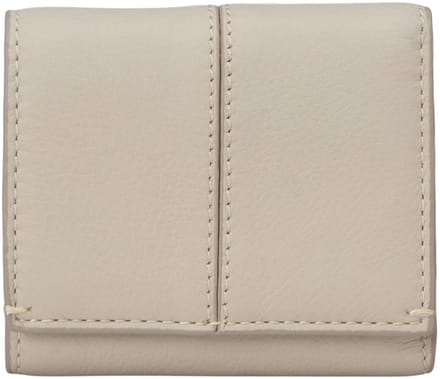 Marc O'Polo portemonnee Judis Leather Combi Wallet Grey Silk crème