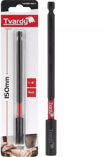 Tvardy Magnetische bit houder - 150mm - Sterke grip - Voor impact drivers