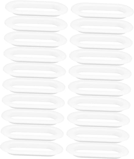 Box Handgrepen - Draagbeugels Verpakking - Verhuizen Opslag - Ergonomisch Ontwerp - 20 Stuks - Wit