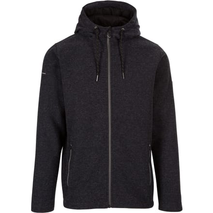 Trespass Heren Sheelane Marl Fleece Jas (Zwart)