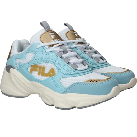 Fila Collene Logo Sneakers - Meisjes - Blauw - Maat:38