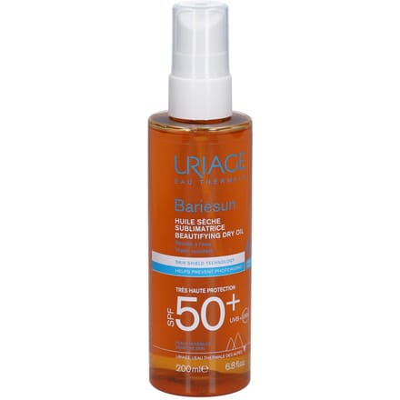 Uriage Bariésun Droge Olie SPF50+ 200 Etherische olie