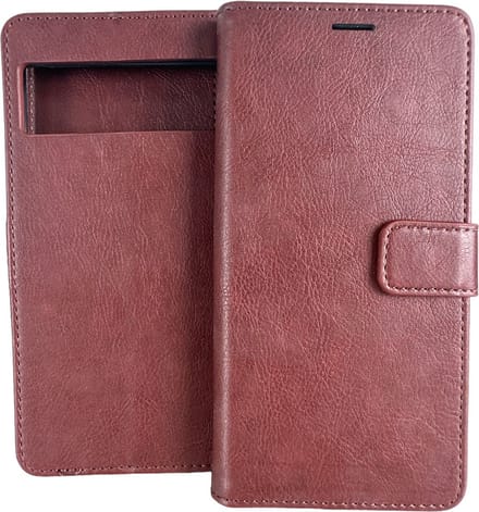 Portemonnee Book Case Hoesje Geschikt voor: Google Pixel 6 - Bruin