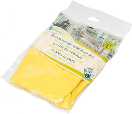 Starbright Latex huishoudhandschoenen L