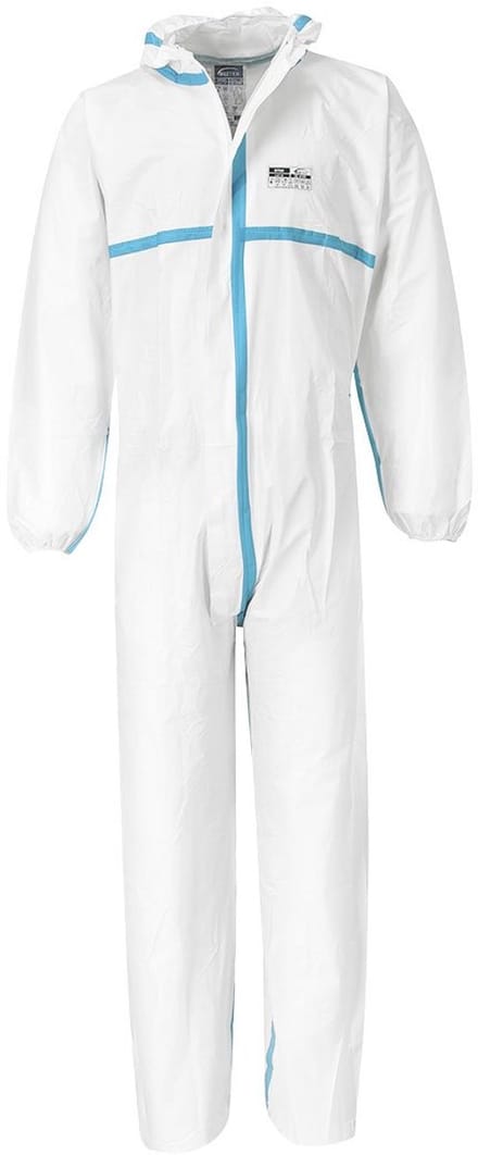 Portwest BizTex Microporeuze overall type 4/5/6 ST60 - Wit - M