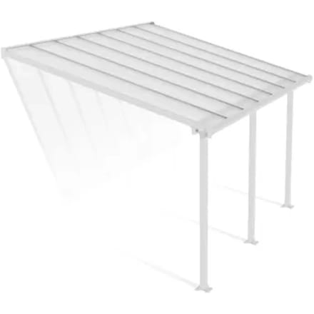 Palram | Canopia - Terrasoverkapping Olympia - Helder - Wit - 425x294cm