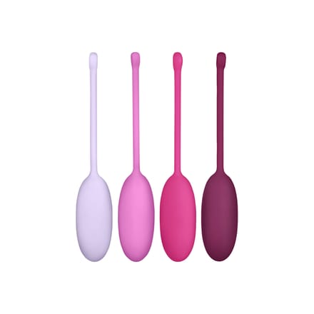 Liefdesballenset van siliconen, 4 stuks, 30 - 115 g