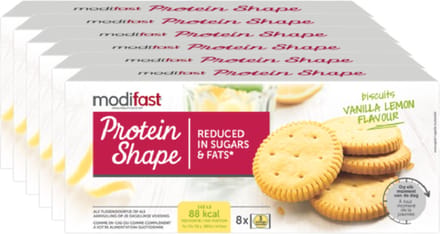 Modifast | Protein Shape Biscuits | Vanilla Lemon | 6 stuks | 6 x 156g