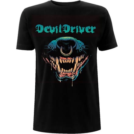DevilDriver T-shirt - Hyena Jaws - S tot XXL - voor Mannen - zwart