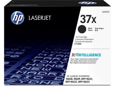 Tonercartridge hp cf237x 37x zwart