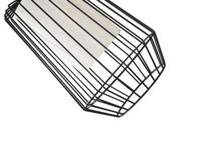 Hanglamp Draadstaal Zwart - Scaldare Badesi