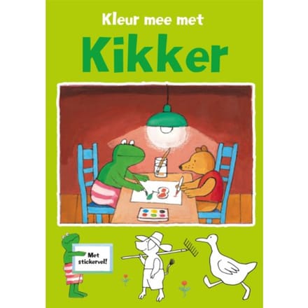 Kleur Mee Met Kikker - Kikker - Max Velthuijs