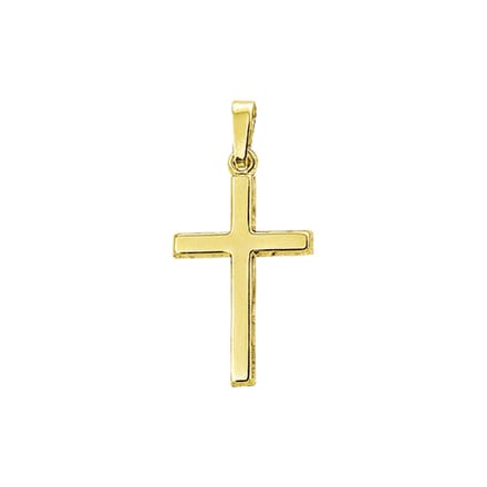 Marie Celeste hanger kruis - Goud