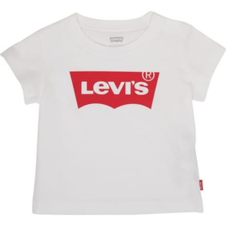 Levi´s ® Kids Batwing T-shirt Met Korte Mouwen Wit 12 Months Kinderen