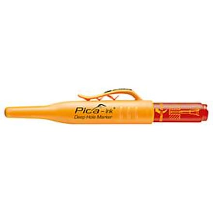 Pica 150/40 - Markeerstift voor diepe gaten - Rood