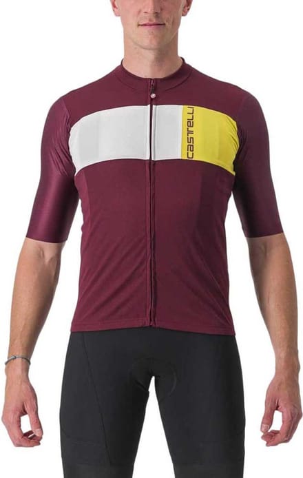 Castelli Prologo 7 Korte Mouw Wielertrui Rood S Man