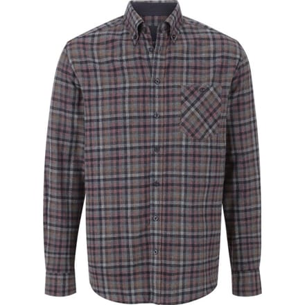 Babista herren Overhemd - 43/44 - donkerblauw - Plus Size