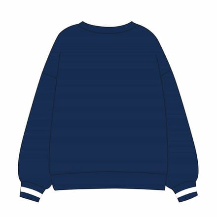 Kindersweater zonder Capuchon Stitch Donkerblauw