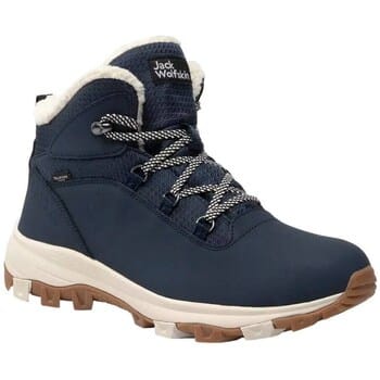 Jack Wolfskin Everquest Texapore Mid Snowboots voor Dames - dark blue / off-white - Maat 37