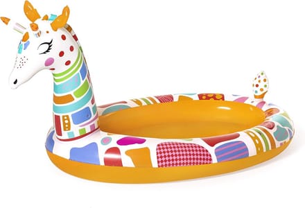 Kinderbadje met Watersproeier - Groovy Giraffe Design 266 x 157 x 127 cm