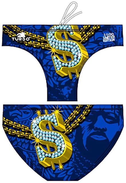 Turbo Limited Edition Zwemslip Blauw XL Man