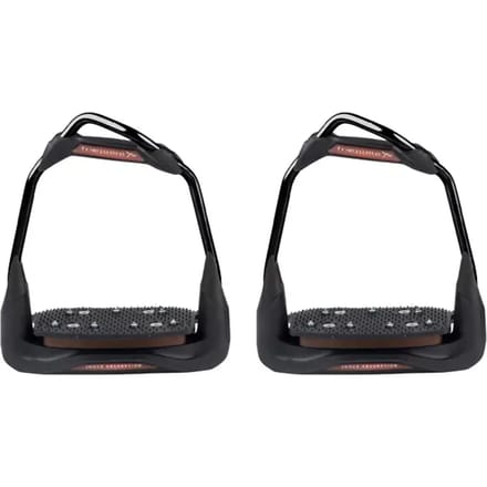 Paardenstijgbeugels Freejump Air’s Full Black (plancher 10° œil 30°)