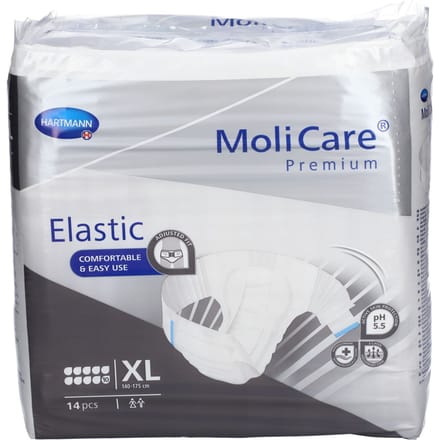 Molicare Premium Slip Elastic 10 druppels XL - 1 pak van 14 stuks