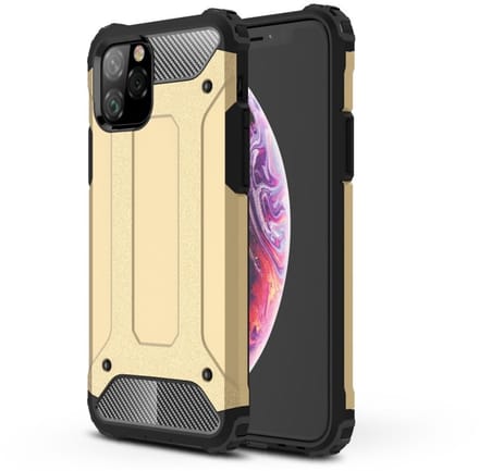 Lunso - Armor Guard hoes - Geschikt voor iPhone 11 Pro - Goud
