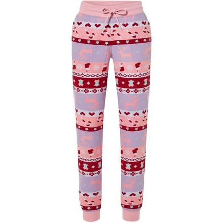 ESMARA Dames sweatbroek in feestelijk design (Roze, S (36/38))