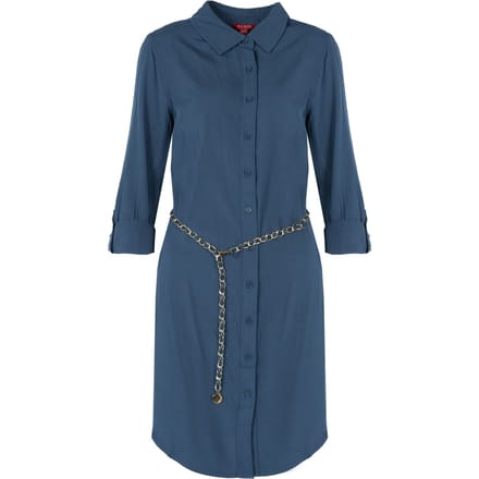 Guess jurk ES Asia Vrouw blauw