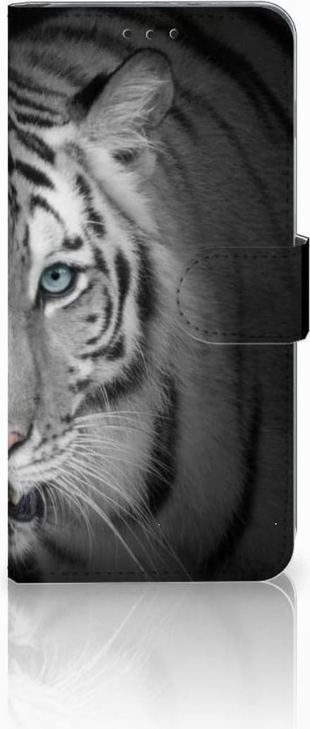 Samsung Galaxy S10 Plus Telefoonhoesje met Pasjes Tijger