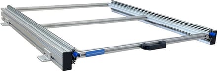 Aluminium schuifframe voor camper - 80x60 cm - 130 kg belastbaar
